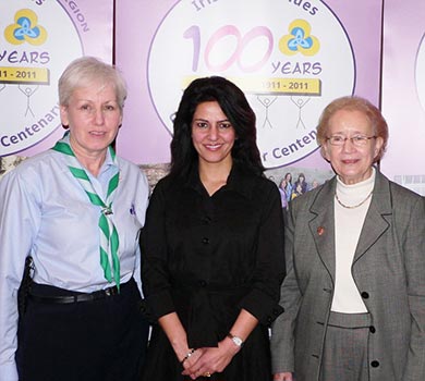 Irish Girl Guides - The Royal Dublin Society, Dublin